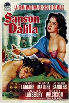 Samson and Delilah - Spanish Movie Poster (xs thumbnail)