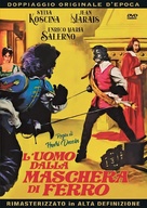 Masque de fer, Le - Italian DVD movie cover (xs thumbnail)