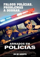 Let&#039;s Be Cops - Portuguese Movie Poster (xs thumbnail)