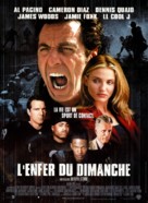 Any Given Sunday - French poster (xs thumbnail)