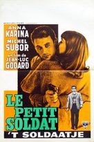 Le petit soldat - Belgian Movie Poster (xs thumbnail)