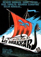 The Long Ships - French Movie Poster (xs thumbnail)