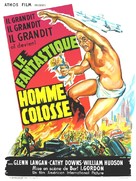 The Amazing Colossal Man - French Movie Poster (xs thumbnail)
