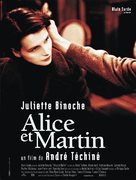 Alice et Martin - French Movie Poster (xs thumbnail)