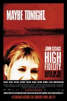 High Fidelity - British Movie Poster (xs thumbnail)