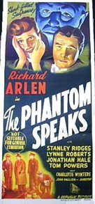 The Phantom Speaks - Australian Movie Poster (xs thumbnail)