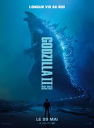 Godzilla: King of the Monsters - French Movie Poster (xs thumbnail)