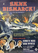 Sink the Bismarck! - Danish Movie Poster (xs thumbnail)