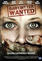Babysitter Wanted - French DVD movie cover (xs thumbnail)