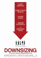 Downsizing - German Movie Poster (xs thumbnail)