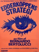 Strategia del ragno - Danish Movie Poster (xs thumbnail)