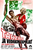 Tarzan and the Great River - Finnish Movie Poster (xs thumbnail)