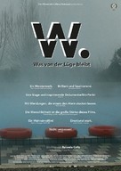 W. What remains of the lie - German Movie Poster (xs thumbnail)