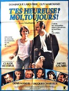 T&#039;es heureuse? Moi, toujours... - French Movie Poster (xs thumbnail)