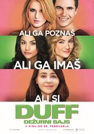 The DUFF - Slovenian Movie Poster (xs thumbnail)