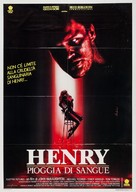 Henry: Portrait of a Serial Killer - Italian Movie Poster (xs thumbnail)