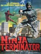 Ninja Terminator - French Movie Poster (xs thumbnail)