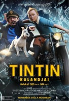 The Adventures of Tintin: The Secret of the Unicorn - Hungarian Movie Poster (xs thumbnail)