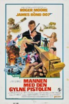The Man With The Golden Gun - Norwegian Movie Poster (xs thumbnail)