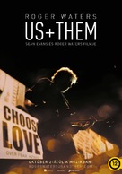 Roger Waters: Us + Them - Hungarian Movie Poster (xs thumbnail)