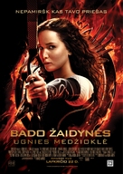 The Hunger Games: Catching Fire - Lithuanian Movie Poster (xs thumbnail)