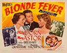 Blonde Fever - Movie Poster (xs thumbnail)
