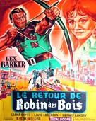 Il cavaliere dai cento volti - French Movie Poster (xs thumbnail)