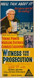Witness for the Prosecution - Australian Movie Poster (xs thumbnail)