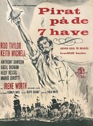 Dominatore dei sette mari, Il - Danish Movie Poster (xs thumbnail)