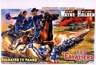 The Horse Soldiers - Belgian Movie Poster (xs thumbnail)