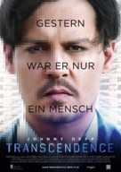 Transcendence - German Movie Poster (xs thumbnail)