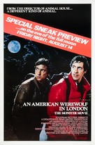 An American Werewolf in London - Advance movie poster (xs thumbnail)