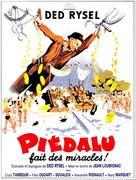 Pi&eacute;dalu fait des miracles - French Movie Poster (xs thumbnail)