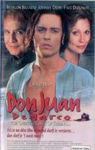 Don Juan DeMarco - Norwegian VHS movie cover (xs thumbnail)