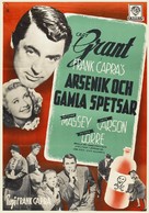 Arsenic and Old Lace - Swedish Movie Poster (xs thumbnail)