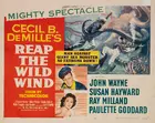 Reap the Wild Wind Poster