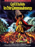 The Ten Commandments - French Re-release movie poster (xs thumbnail)