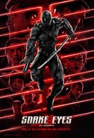 Snake Eyes: G.I. Joe Origins - Spanish Movie Poster (xs thumbnail)