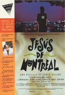 J&eacute;sus de Montr&eacute;al - Spanish Movie Poster (xs thumbnail)