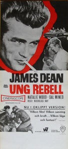 Rebel Without a Cause - Swedish Movie Poster (xs thumbnail)