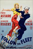 Follow the Fleet - Dutch Movie Poster (xs thumbnail)