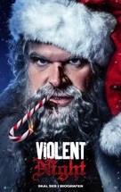 Violent Night - Danish Movie Poster (xs thumbnail)