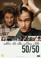 50/50 - Norwegian DVD movie cover (xs thumbnail)