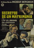 Scener ur ett &auml;ktenskap - Spanish Movie Poster (xs thumbnail)