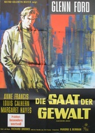 Blackboard Jungle - German Movie Poster (xs thumbnail)