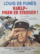 Gendarme et les gendarmettes, Le - Danish Movie Poster (xs thumbnail)