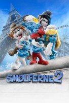 The Smurfs 2 - Danish Movie Poster (xs thumbnail)