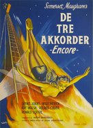 Encore - Danish Movie Poster (xs thumbnail)