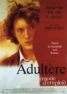 Adult&egrave;re, mode d&#039;emploi - French Movie Poster (xs thumbnail)