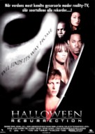Halloween Resurrection - Danish Movie Poster (xs thumbnail)